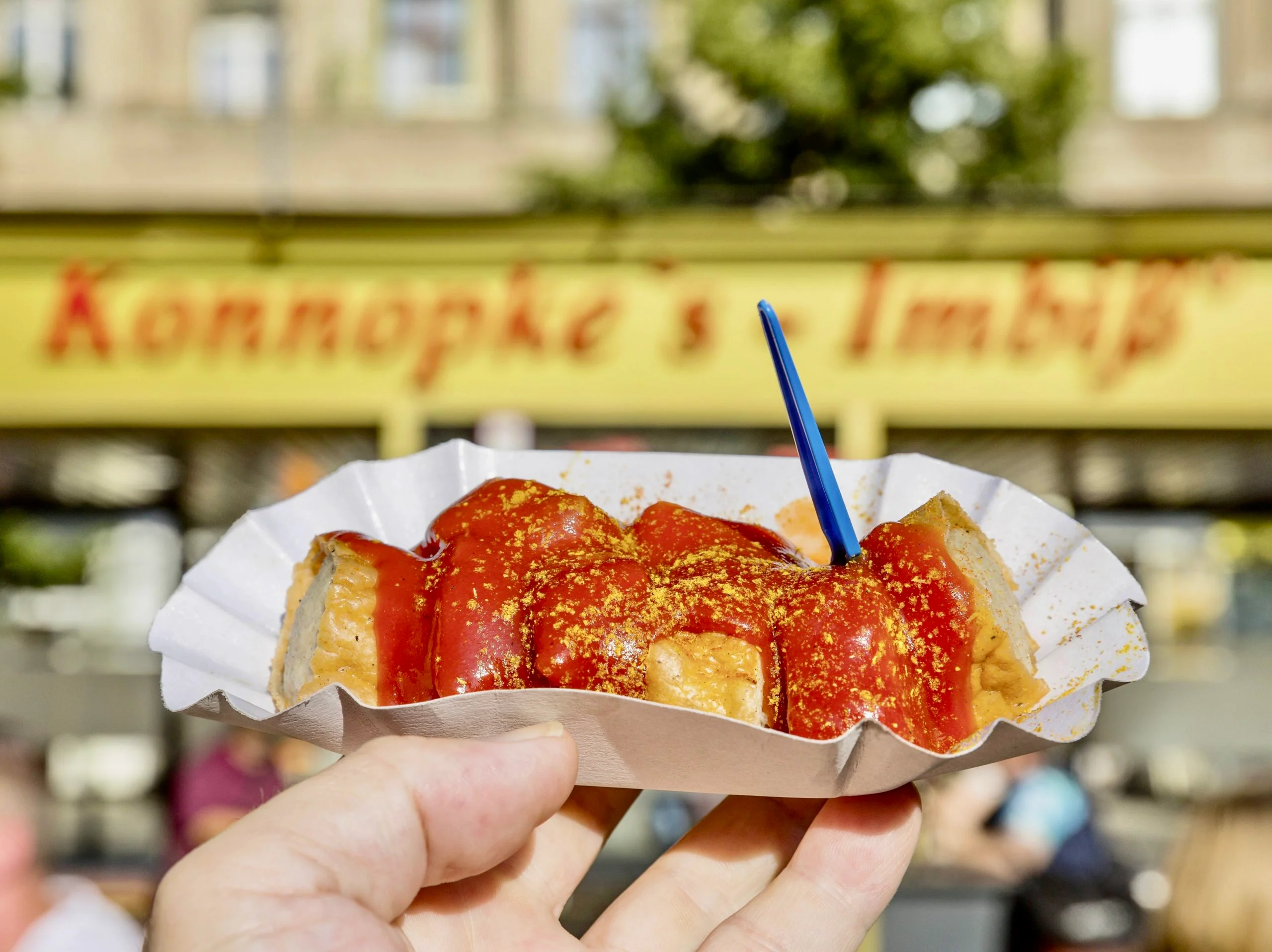 Taste Currywurst at Konnopke’s Imbiss