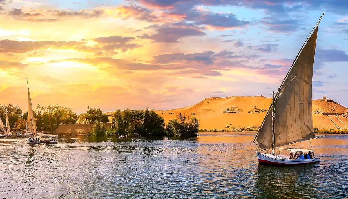 Cruise down the Nile River