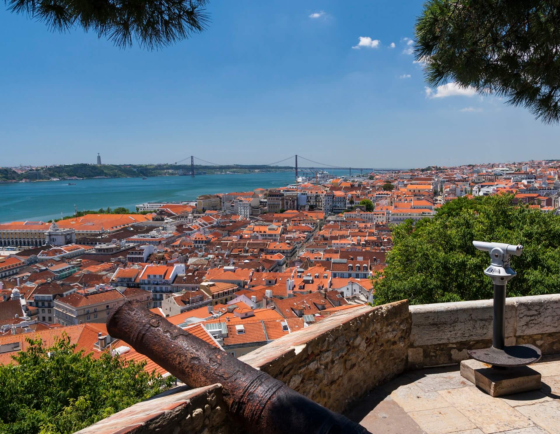 Enjoy the views from São Jorge Castle