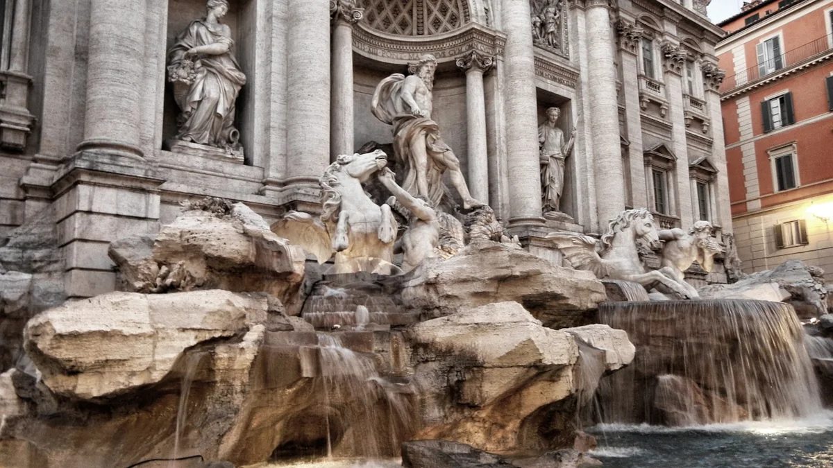 Toss a coin in the Trevi Fountain