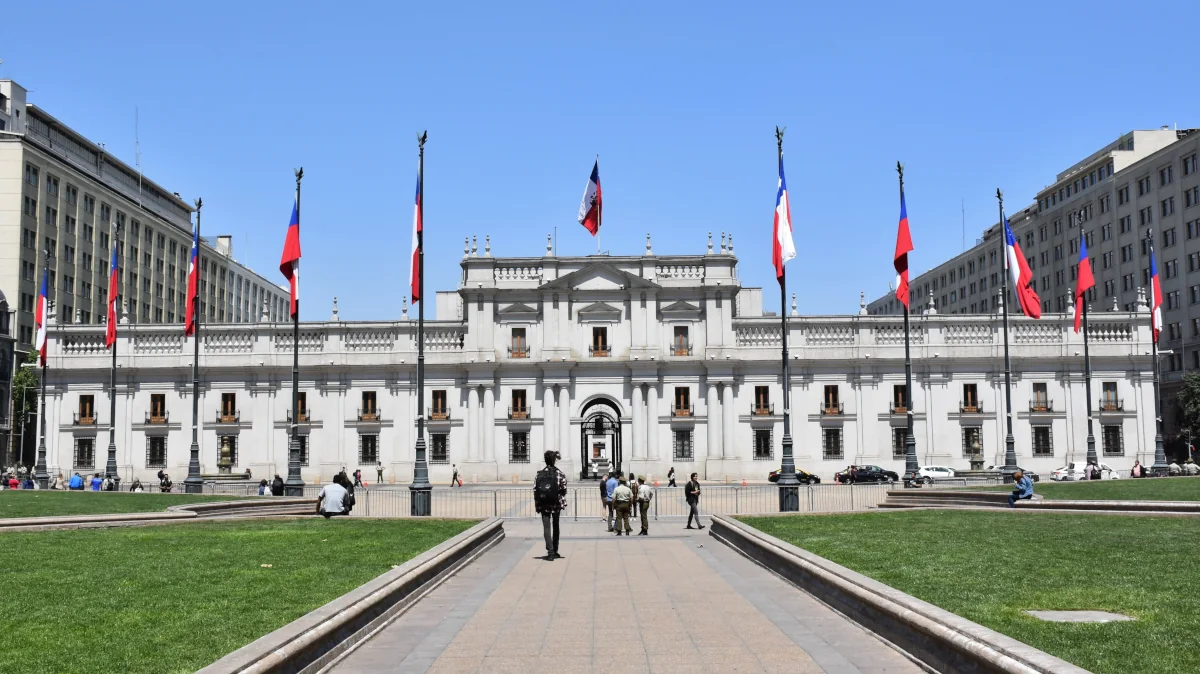 Visit the grand palace of La Moneda