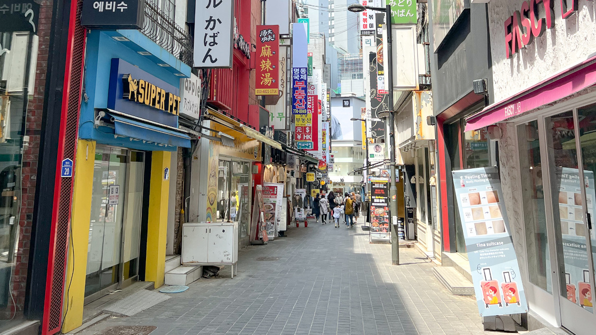 Shop at Myeong-dong