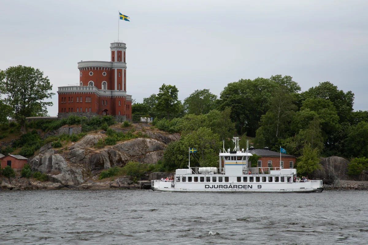 Take a ferry to Djurgården