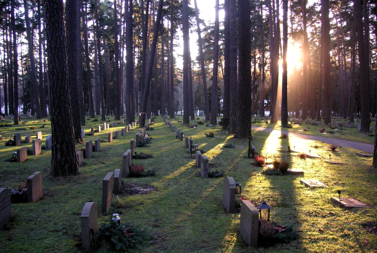 Visit the Skogskyrkogården Cemetery