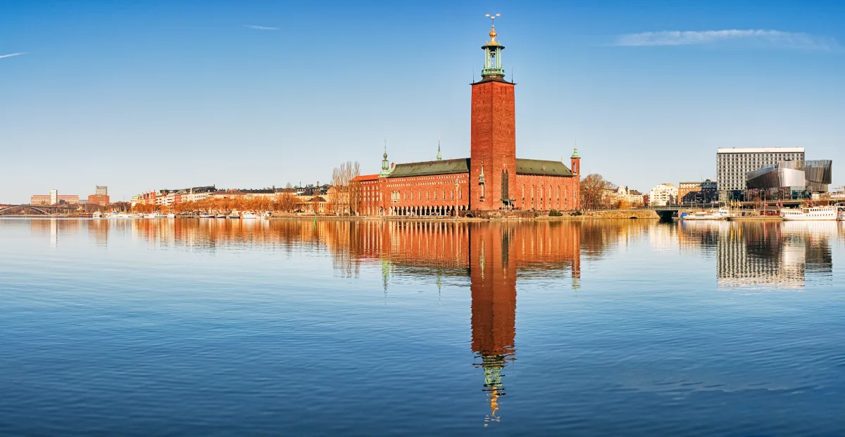 Stop by the Stockholm City Hall