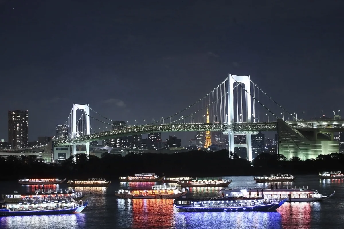 Take a boat tour of Tokyo Bay